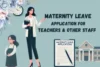 How to write Maternity Leave Applications for School Teachers & Staff - Post Thumbnail